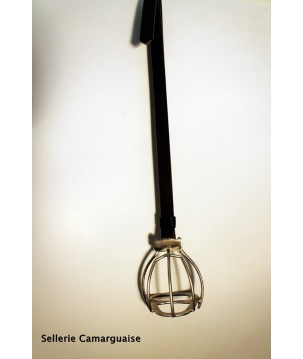 Etrivières, cuir chrome