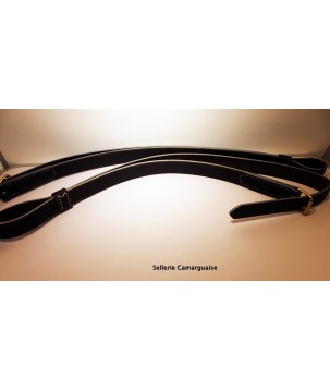 Etrivières, cuir chrome