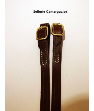 Rênes fouet lacet à boucles ou mousquetons