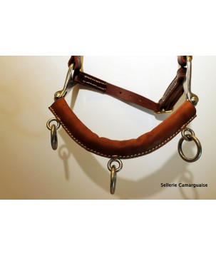 Caveçon Camargue chaine inox, cousu machine