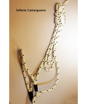 Coussane Camargue, finition gaine noire