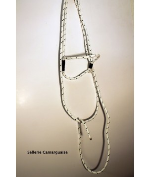 Coussane Camargue, finition gaine noire