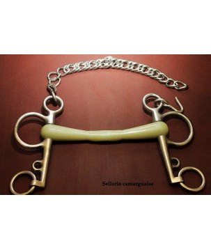 Mors Pelham " Flexi", brisé ou droit