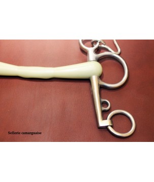 Mors Pelham flexi, brisé ou fixe