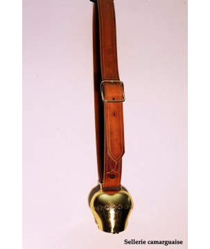 Collier cuir, largeur 40