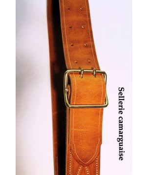 Collier cuir, largeur 60