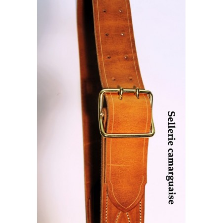 Collier cuir, largeur 60